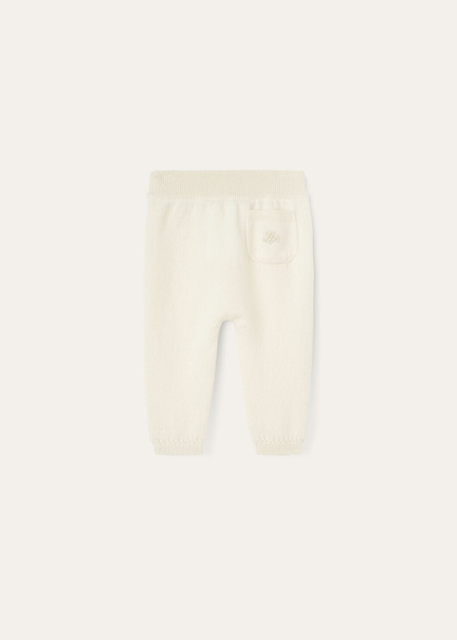 baby lovely pants baby cashmere natural white baby cash