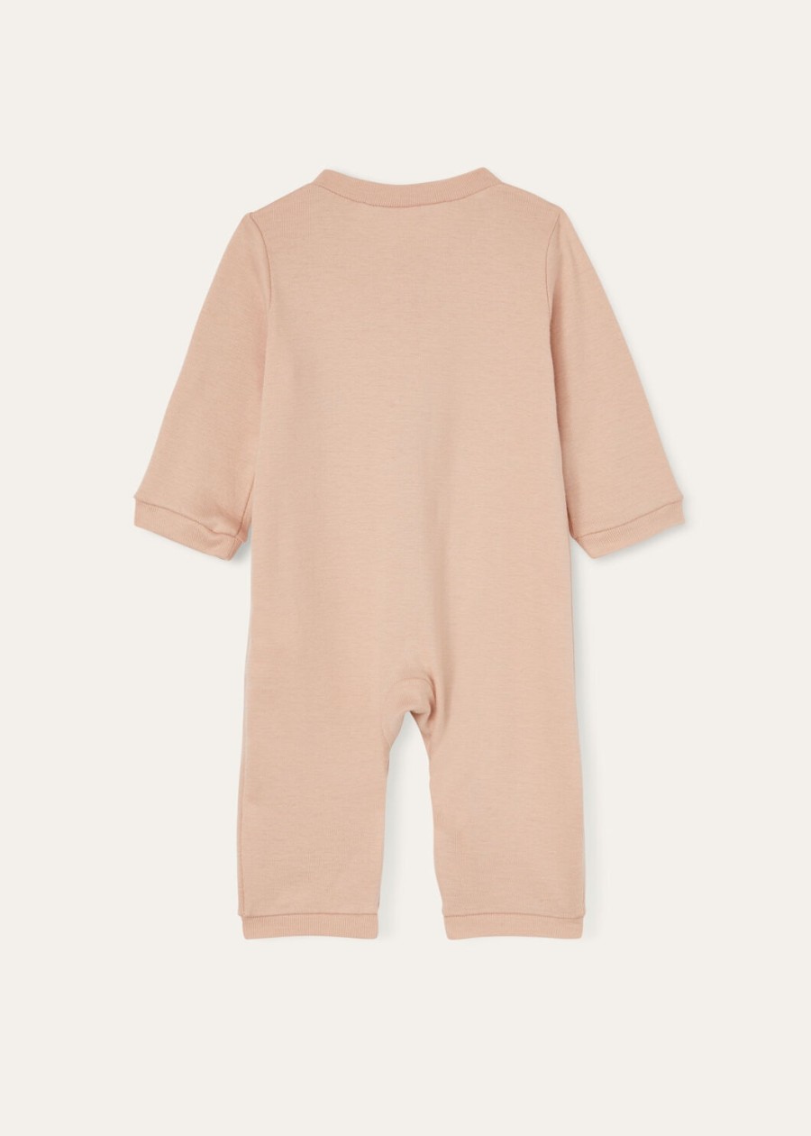 zachte katoenen babyromper met amandelolie