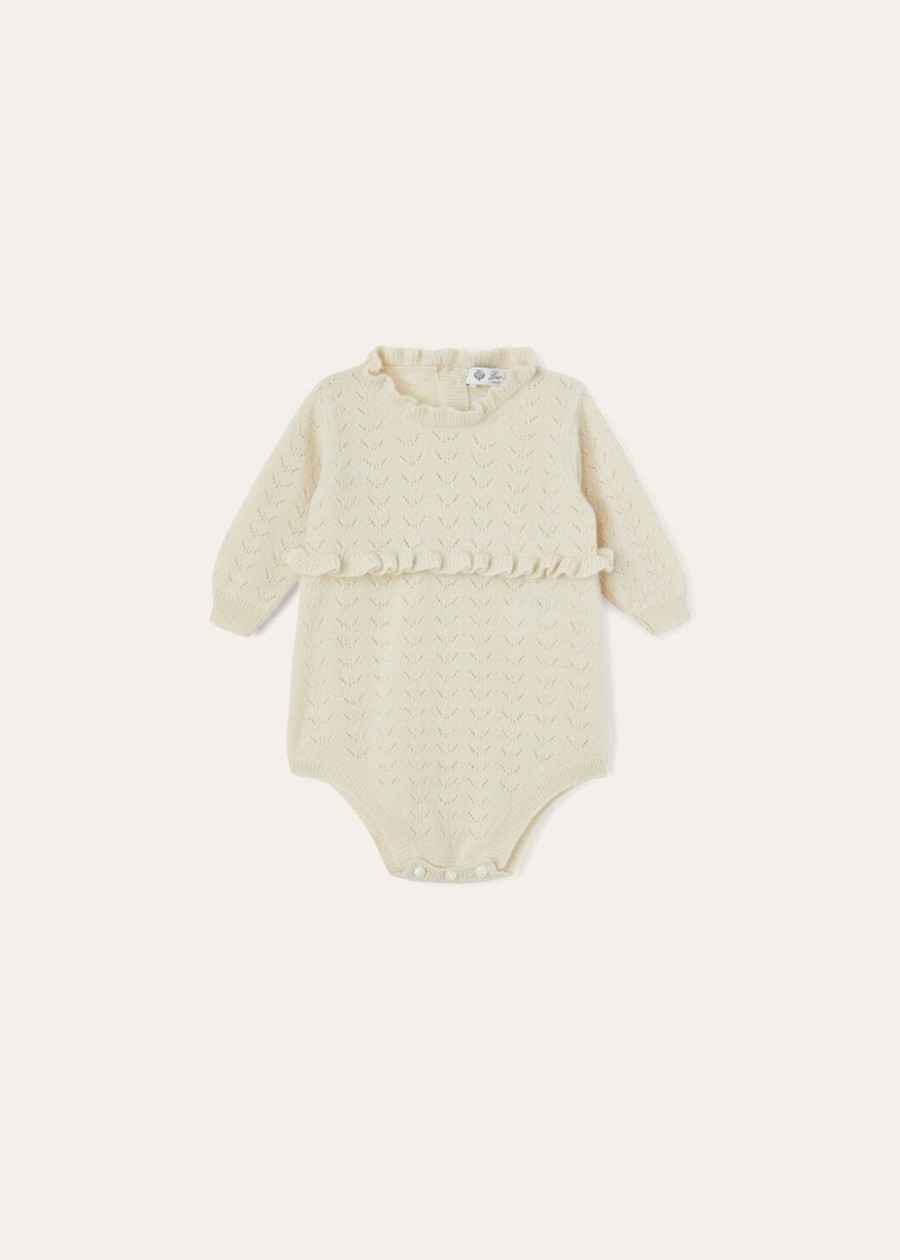 romper baby blossom kasjmier natuurlijk wit kasjmier