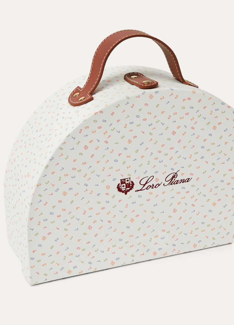 mooie babykasjmier cadeauset in naturelbruin