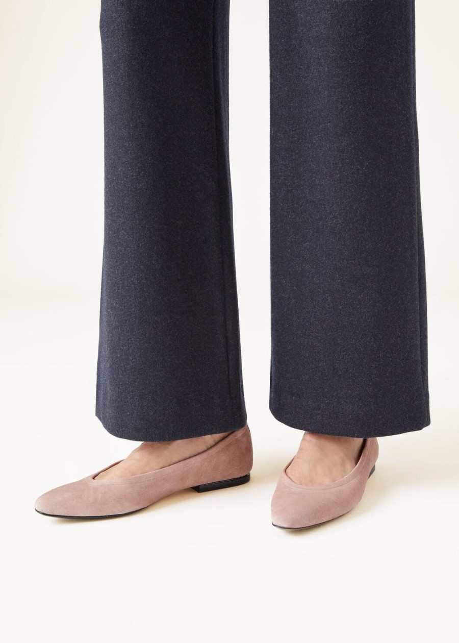 primula ballet flat suede rose canyon