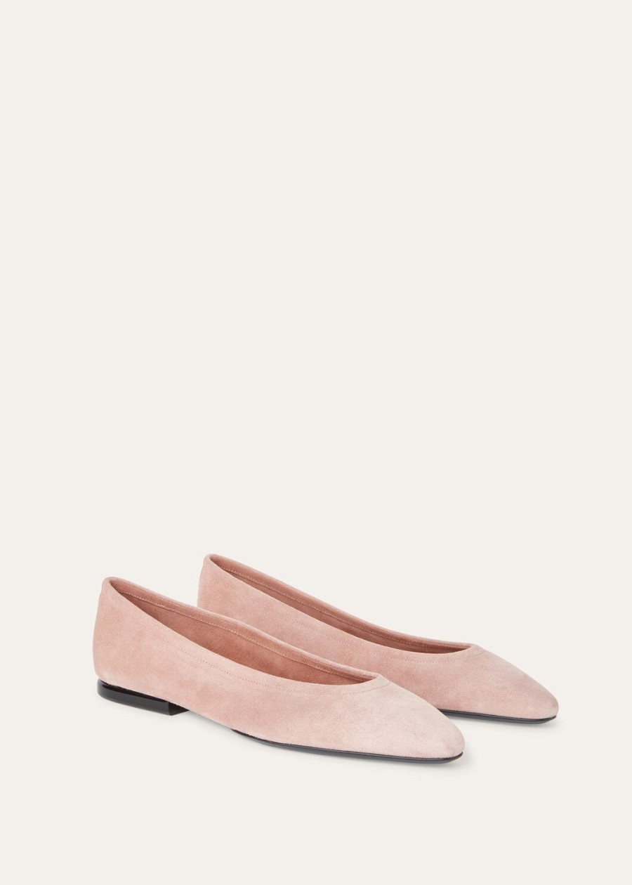 primula ballet flat suede rose canyon