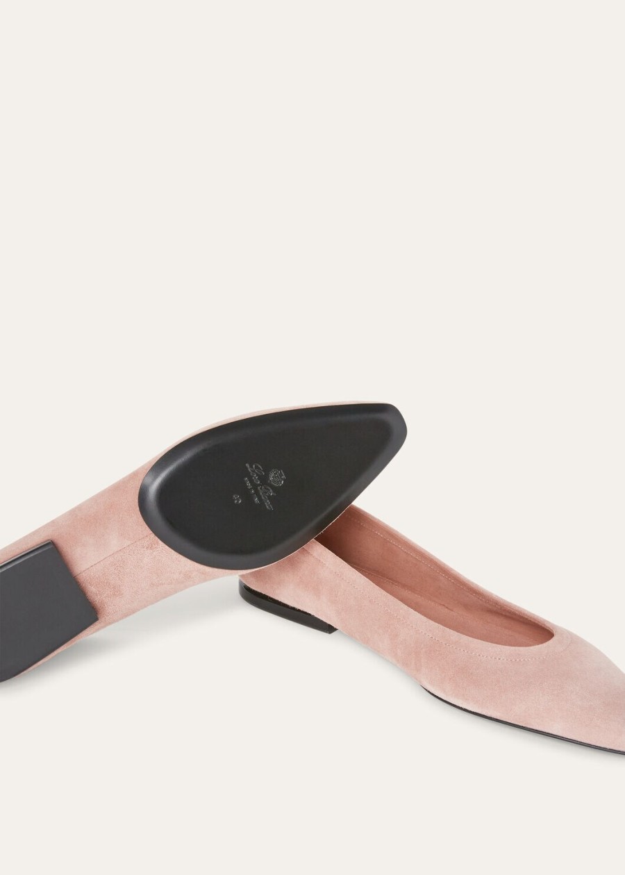 primula ballet flat suede rose canyon