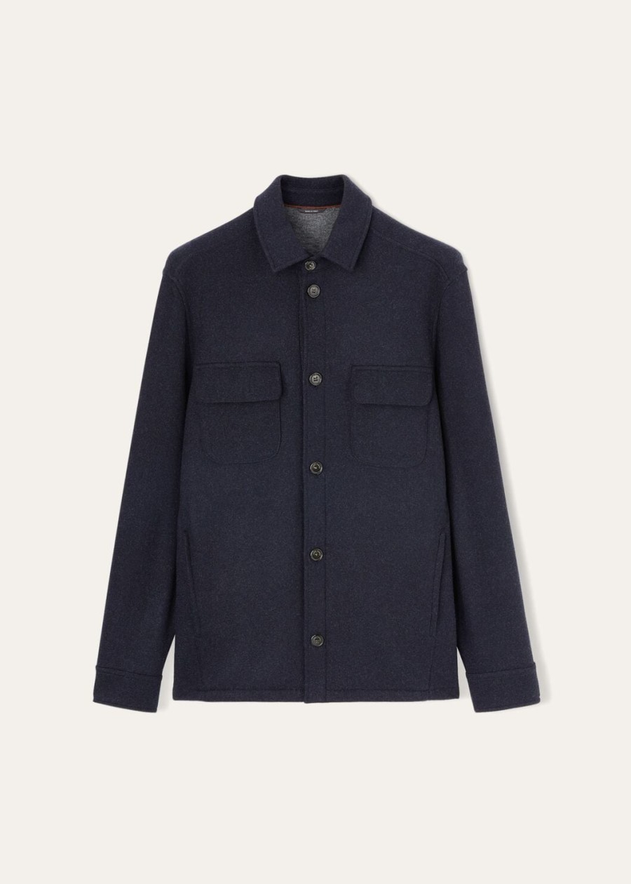 novalis lp jersey shirt sweater marineblauwgrijs melange