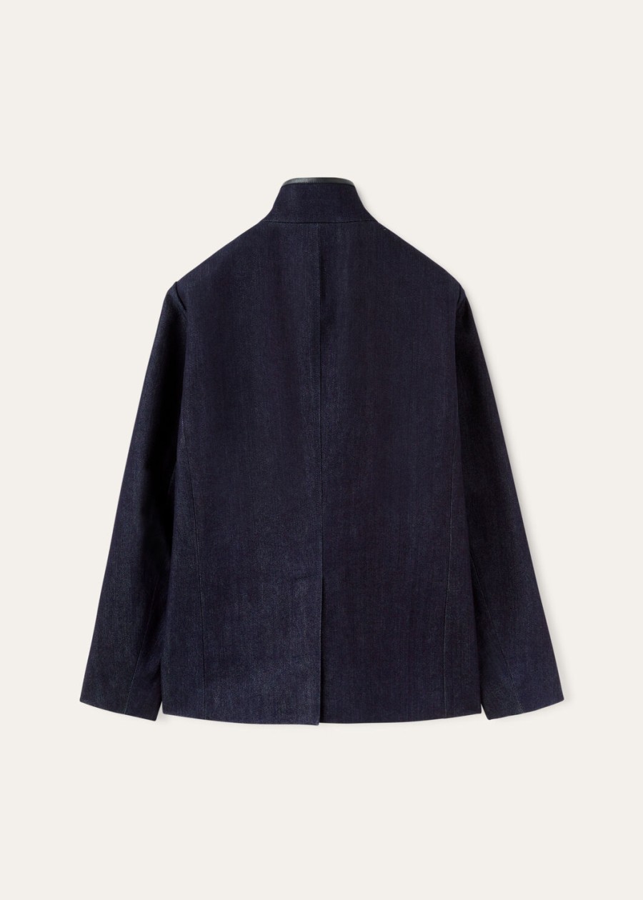 spagna cashdenim shadow blue jacket