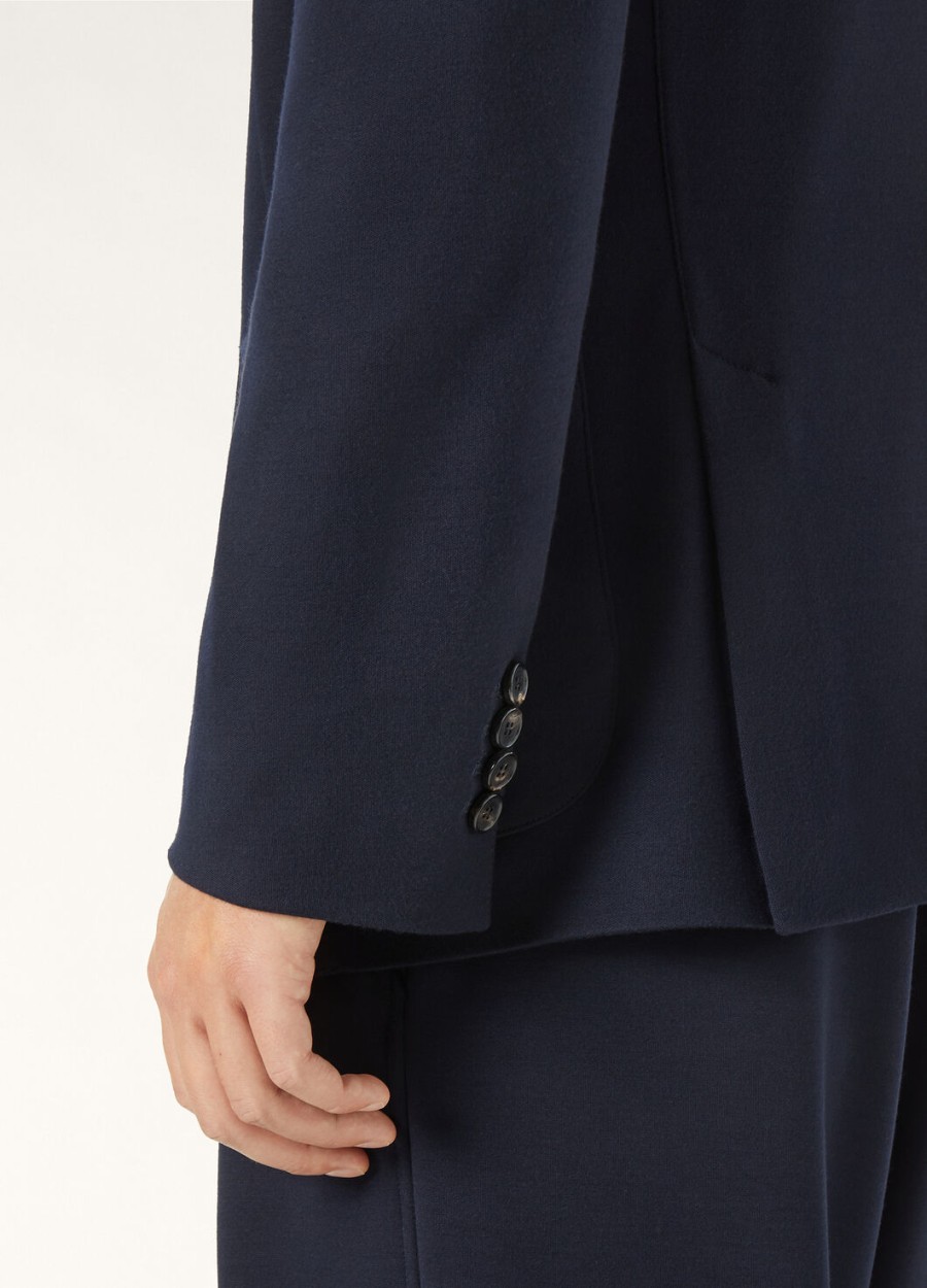 de gift of kings sweaterjas in marineblauw