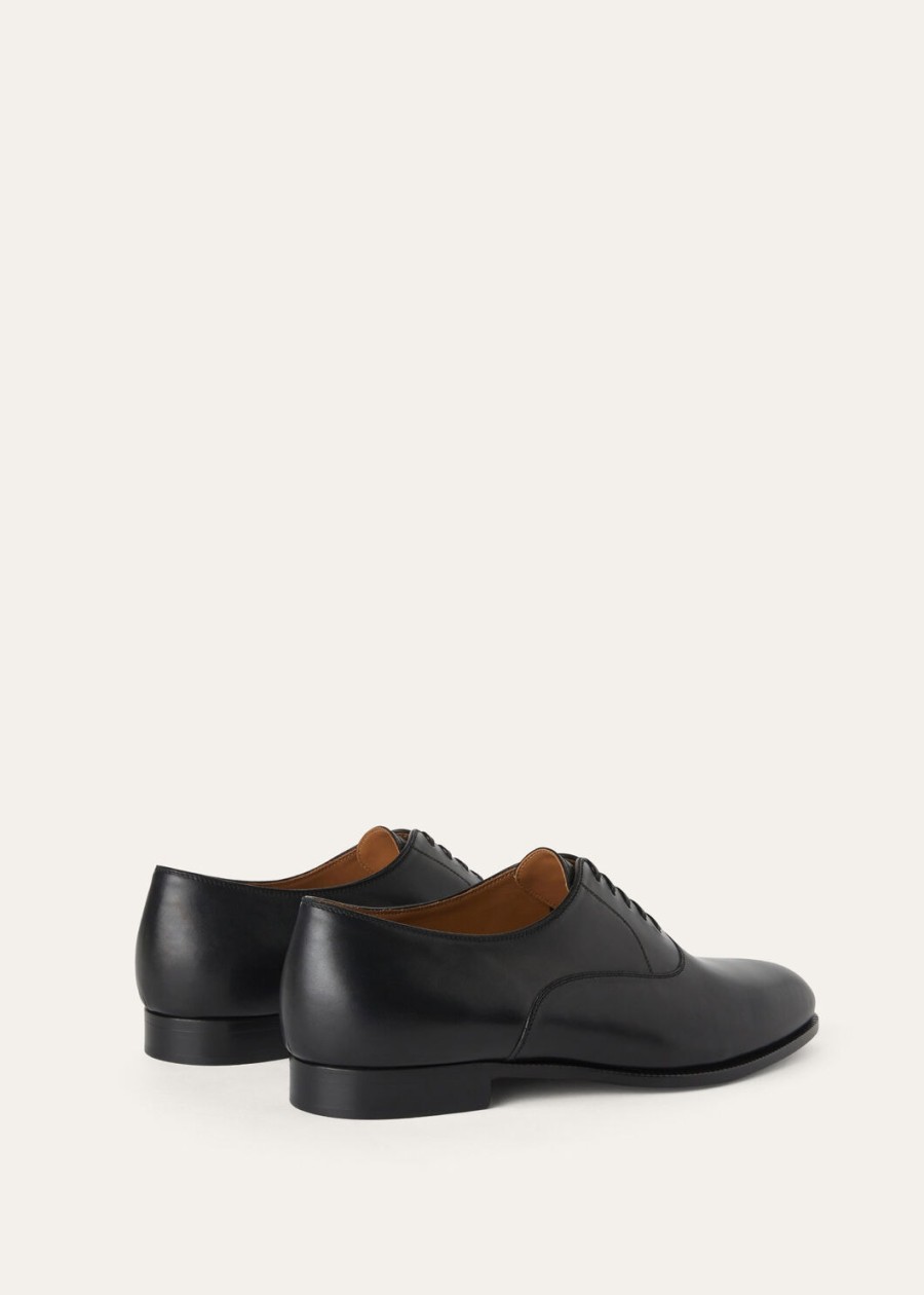 sergio walk oxford zwart kalfsleer