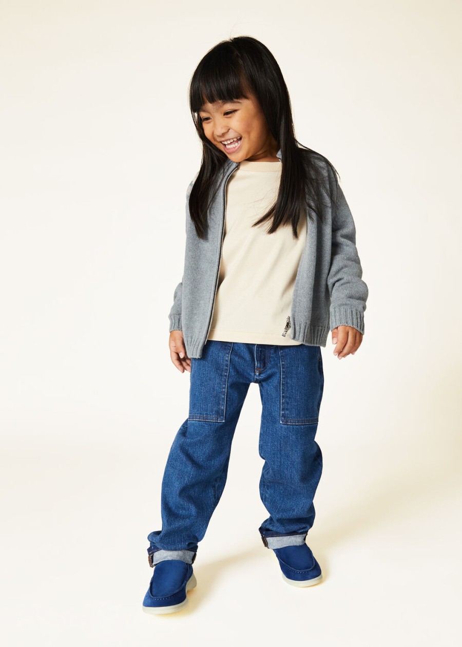 my-t kids t-shirt met ronde hals katoen lotuswortel