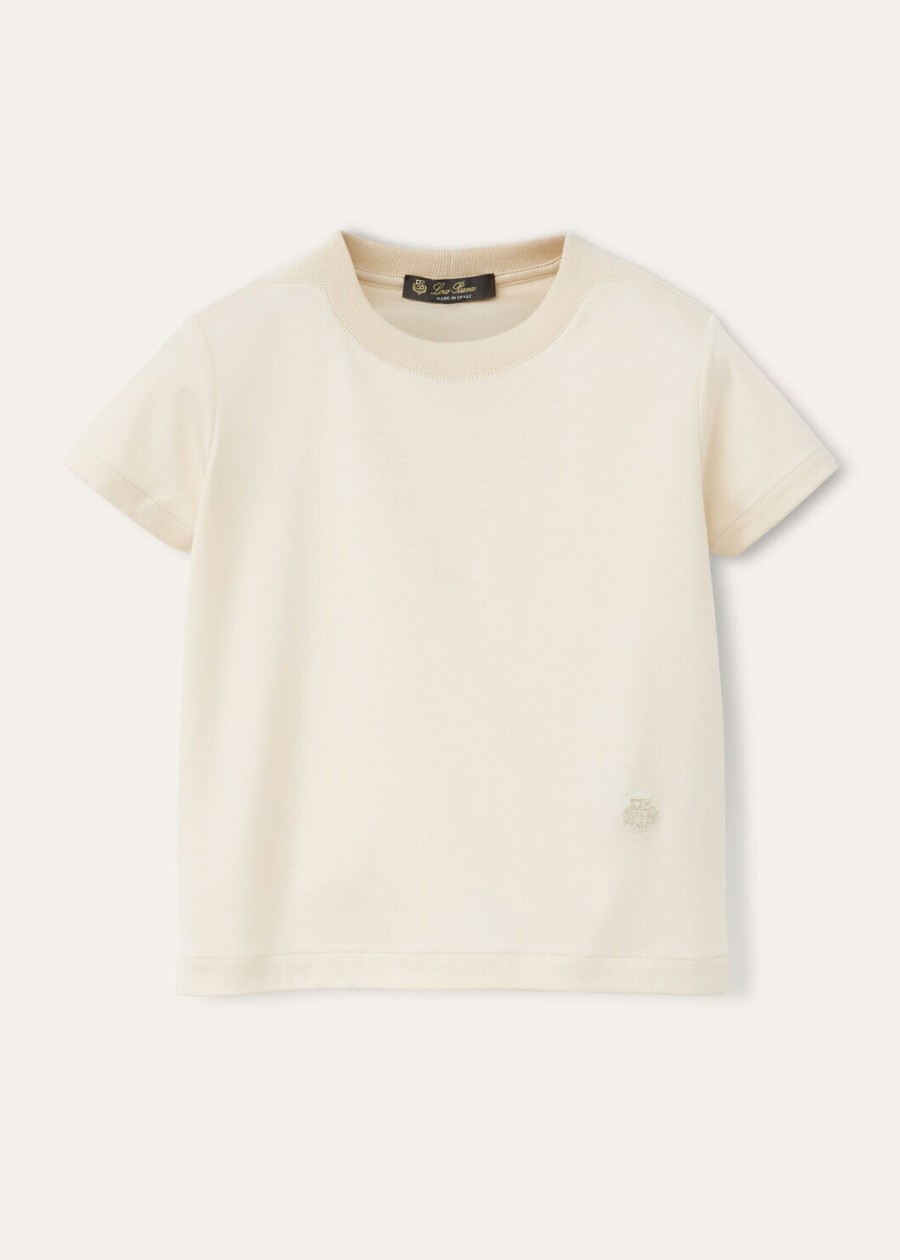 my-t kids t-shirt met ronde hals katoen lotuswortel