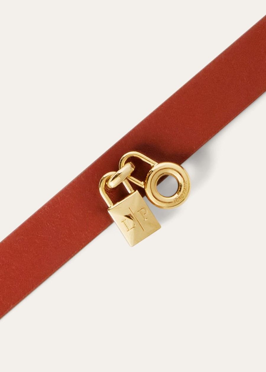 diepe kummel extra kalfslederen armband