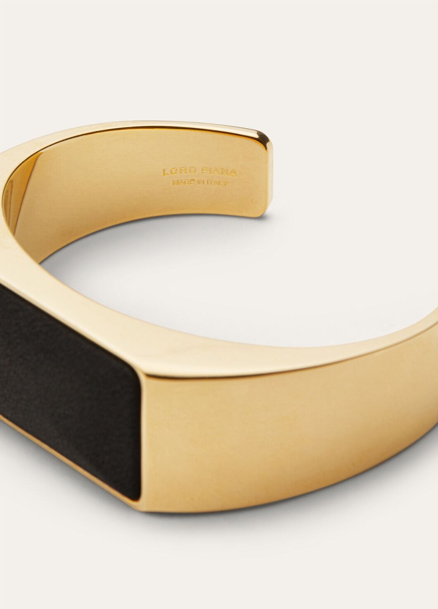 zwarte messing bonbonarmbandgouden zon sieraden