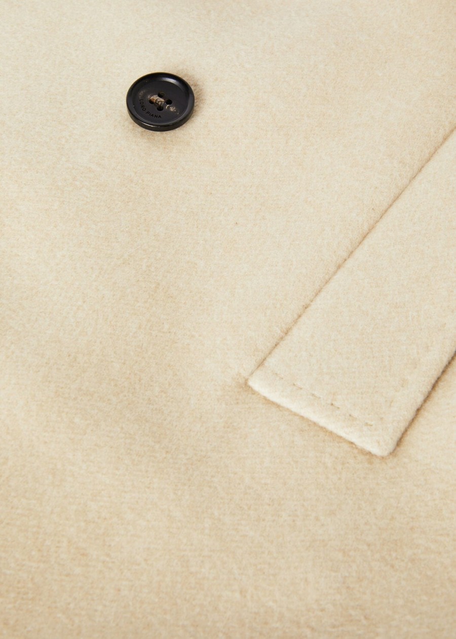 foster coat baby cashmere crème cashmere melange