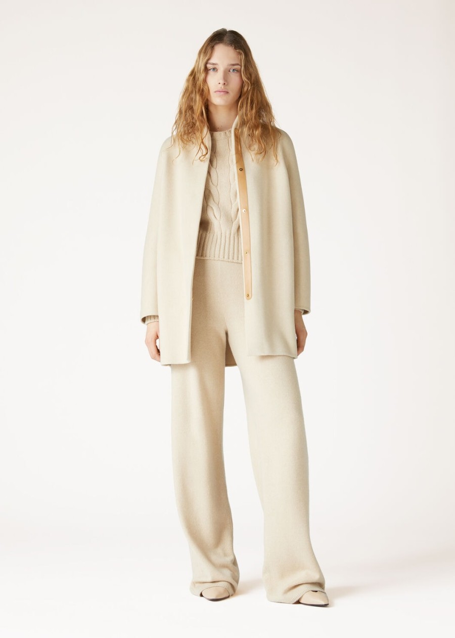scotty coat baby cashmere crème cashmere melange
