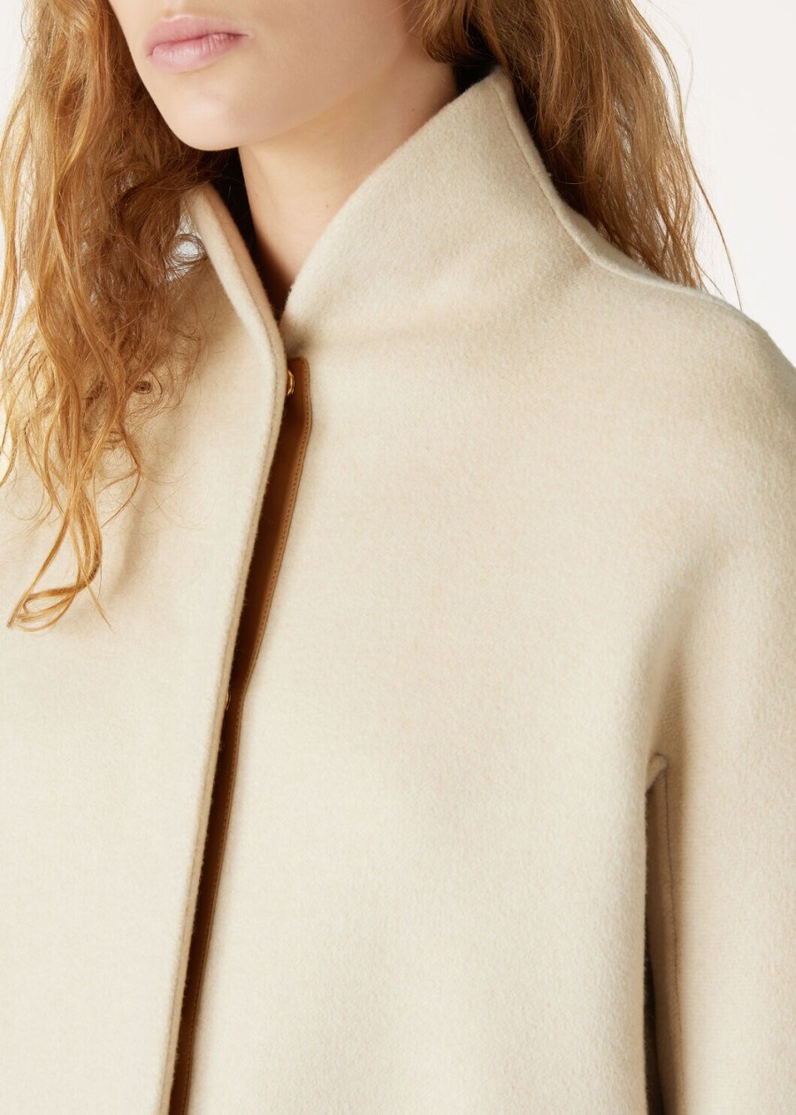 scotty coat baby cashmere crème cashmere melange