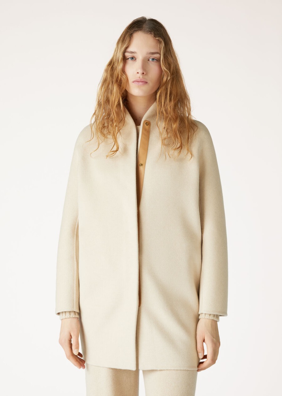 scotty coat baby cashmere crème cashmere melange