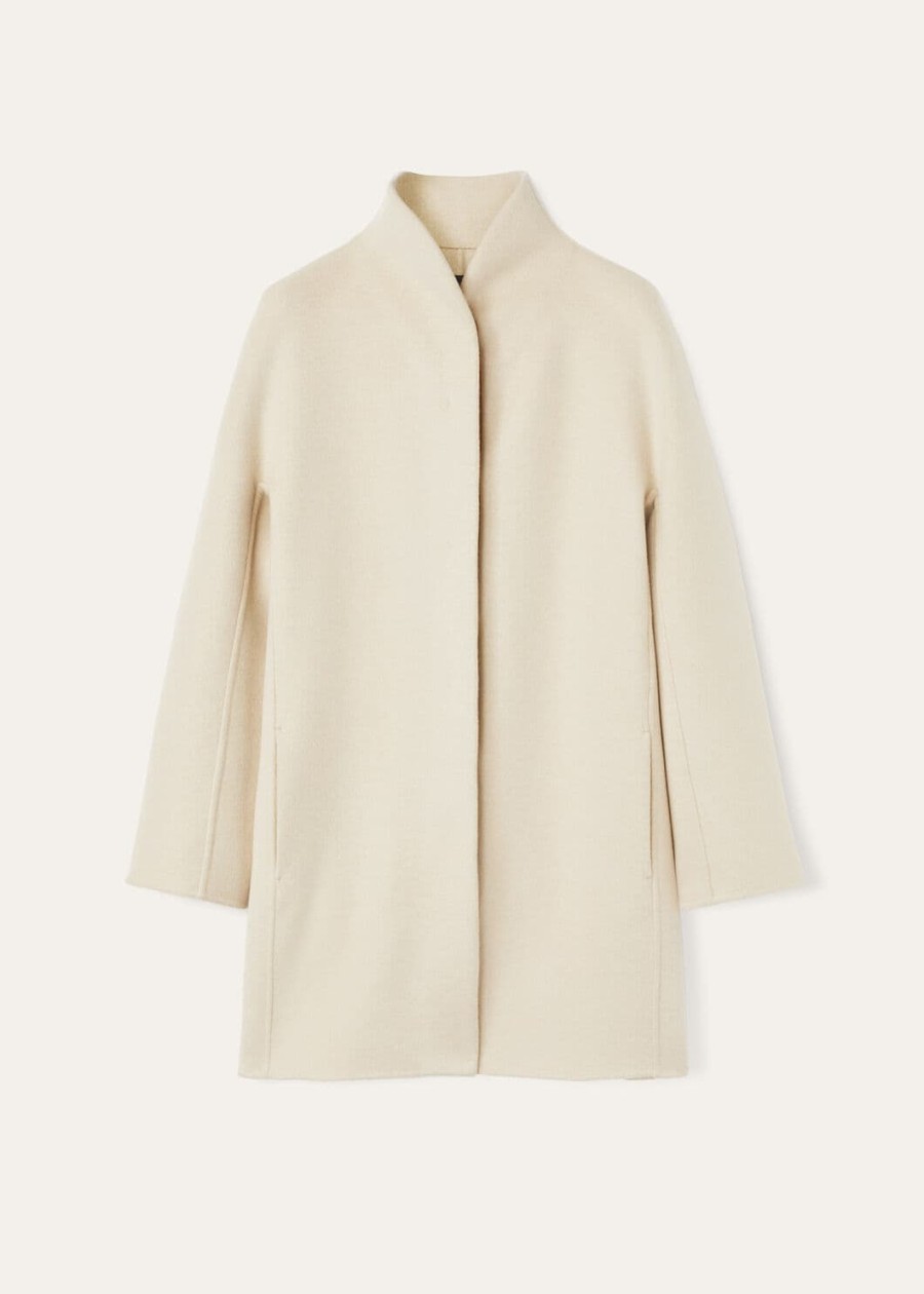 scotty coat baby cashmere crème cashmere melange