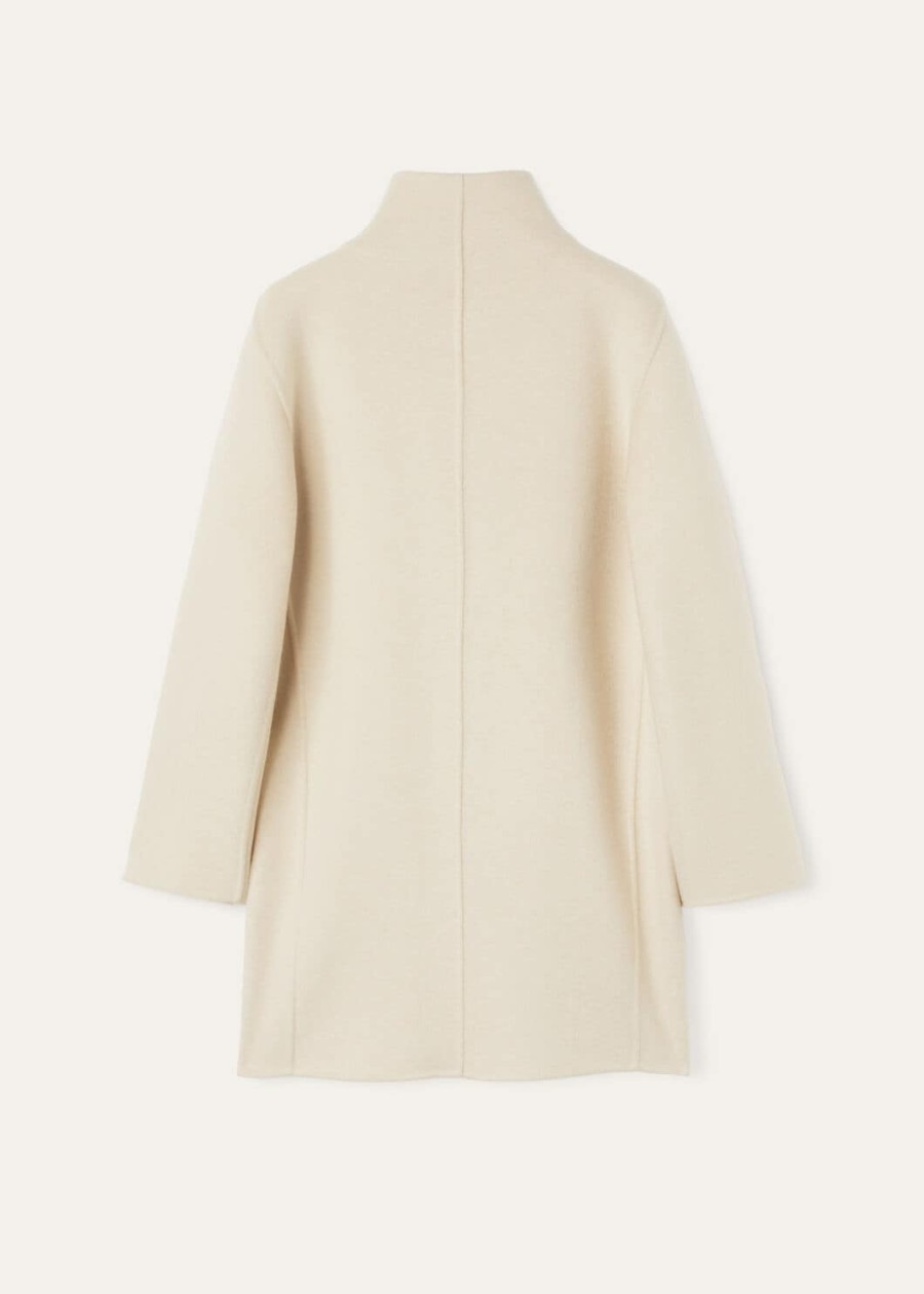 scotty coat baby cashmere crème cashmere melange