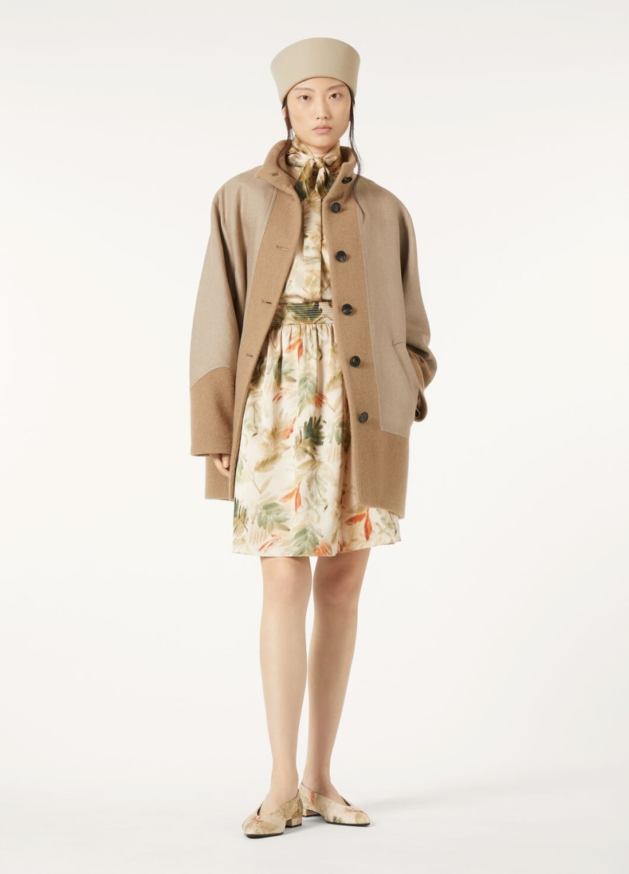 tian coat cashmere lark sparrowdesert rose