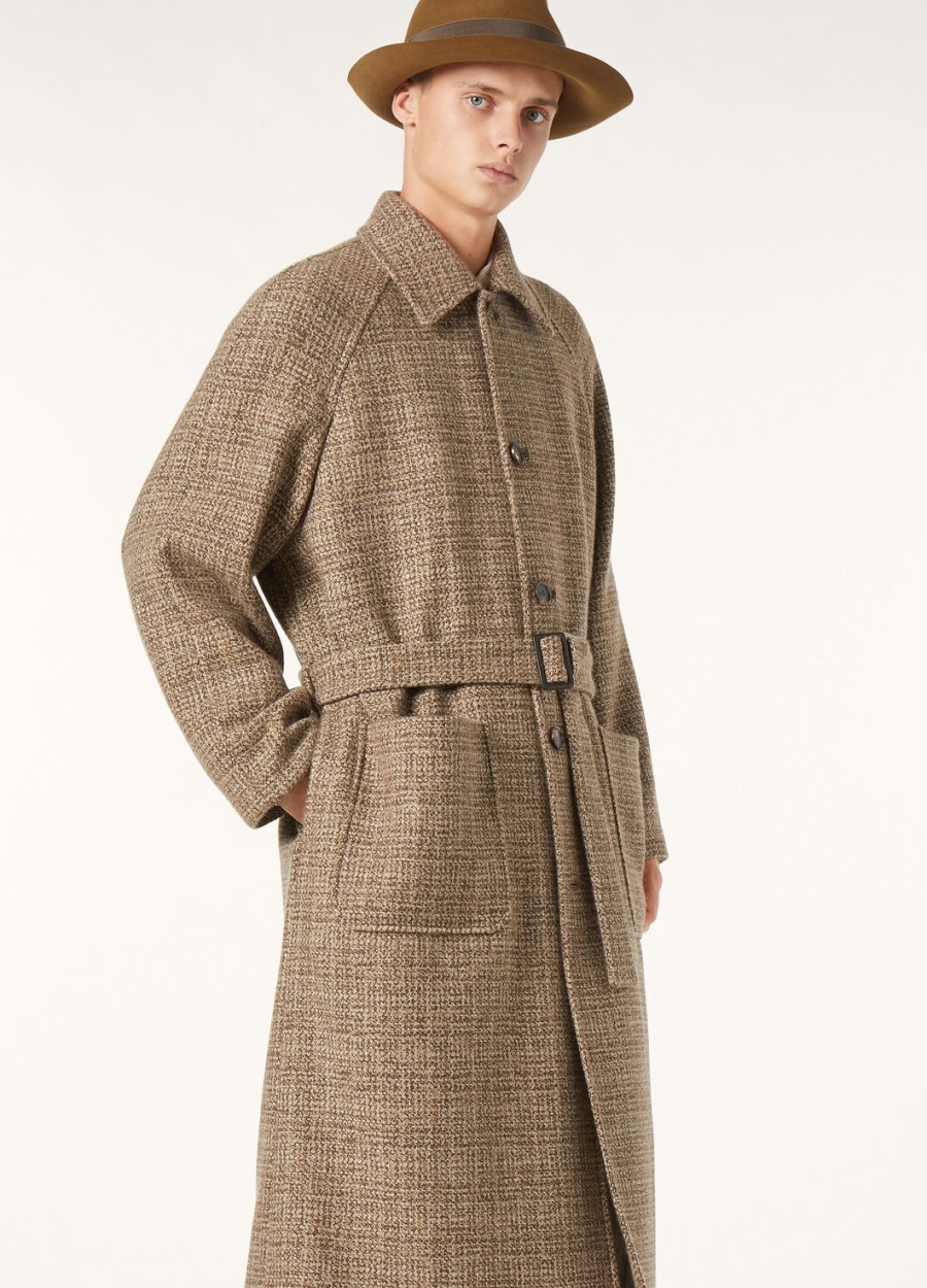 owen jas van kasjmier - rain system bruine tweed