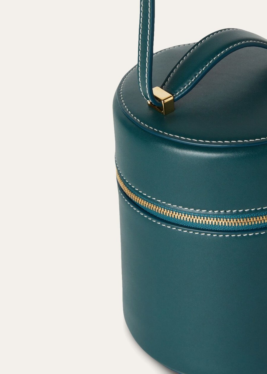 extra hoesje new petrolio medium glad kalfsleer