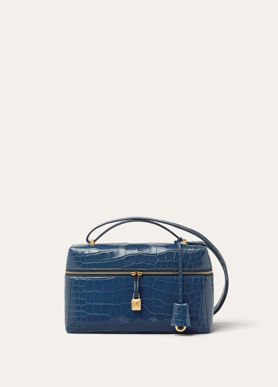extra tas l27 alligatorleer ocean heartsun gold