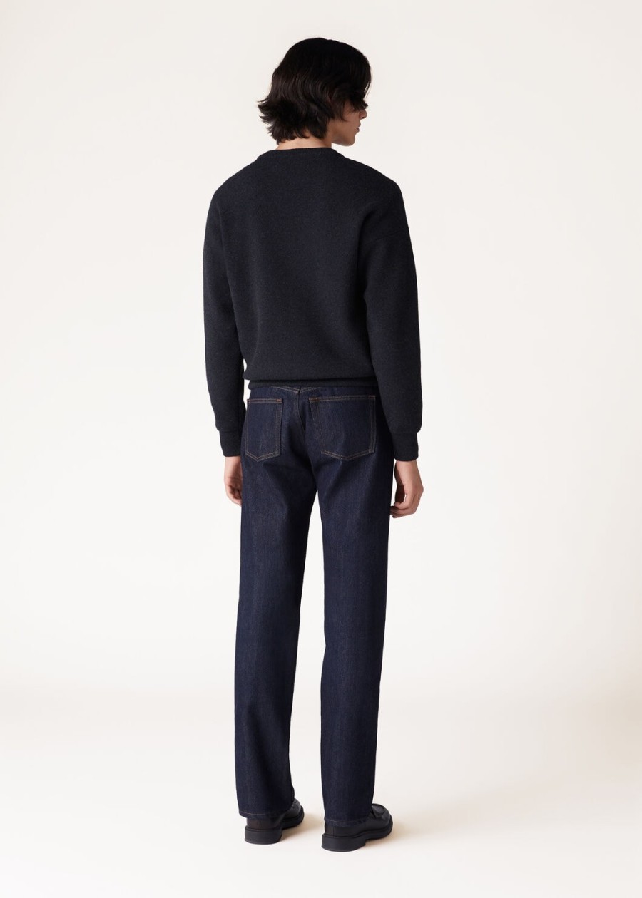 kamen cashdenim shadow blue pants