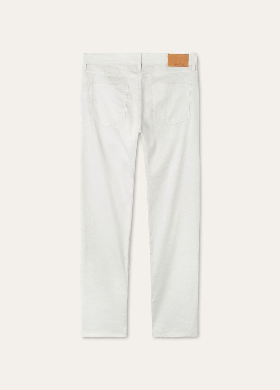 quarona katoenen broek in het wit