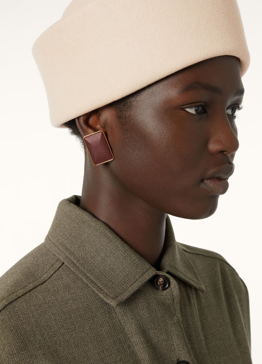 bonbon brass deep kummeljewel sun gold oorbellen