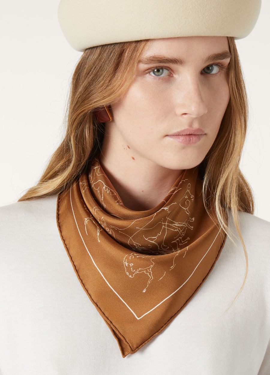 larte dei filati più pregati foulard zijde bronswit