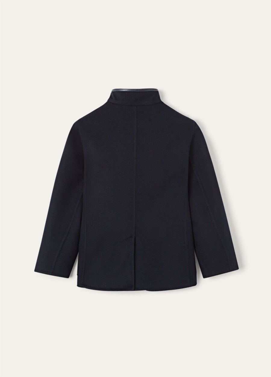 spagna-jas voor kinderen kasjmier marineblauw