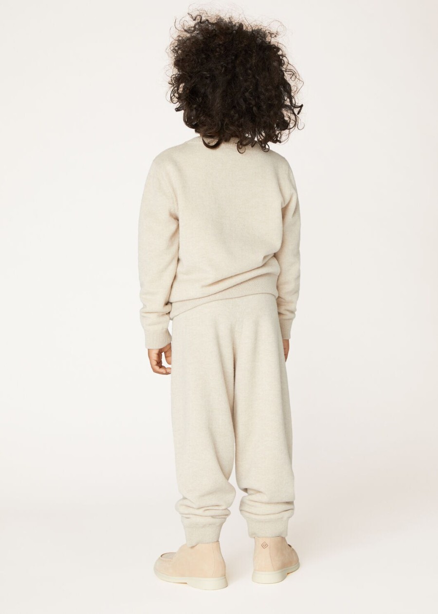 duo natural cashmere suitcasenougat voor kinderen