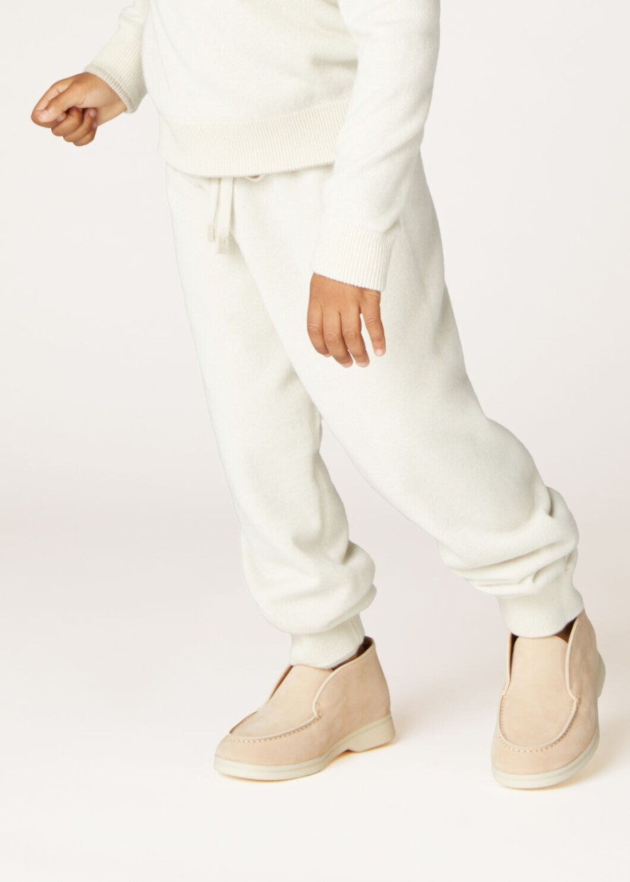 duo kids broek natuurlijk kasjmier koffernougat