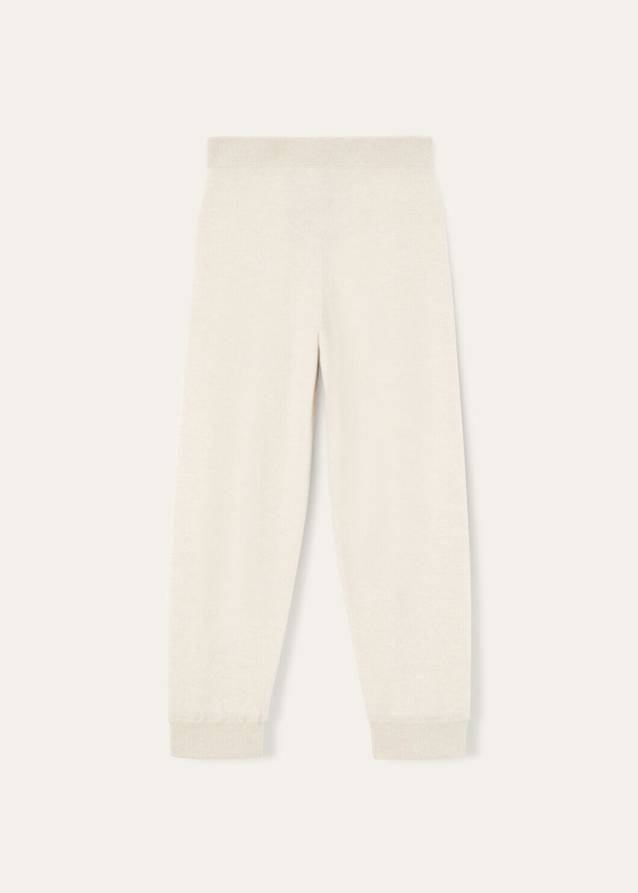 duo kids broek natuurlijk kasjmier koffernougat