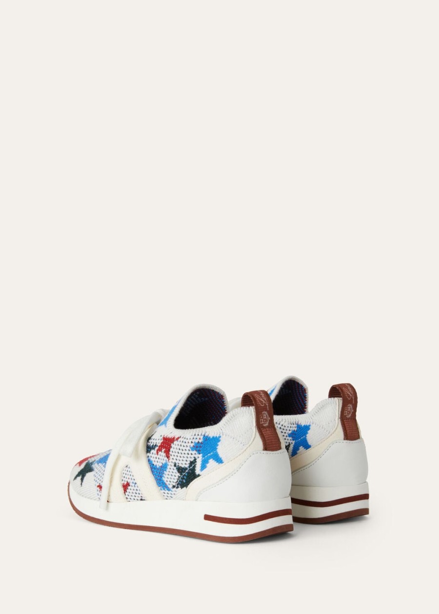 kindersneakers 360 lp flexy walk scheerwol roodblauwgroen