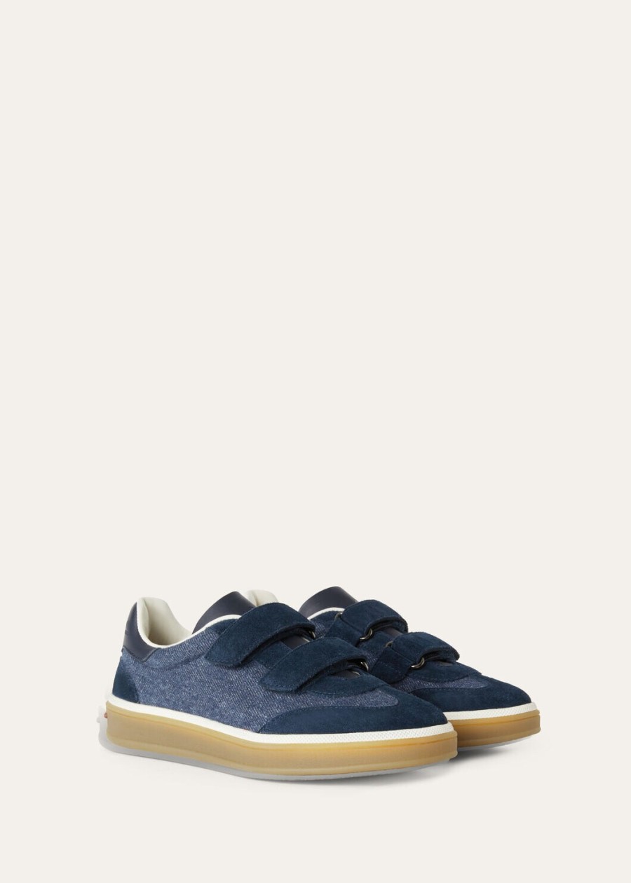 kinderwandelschoenen cotton surge blauw