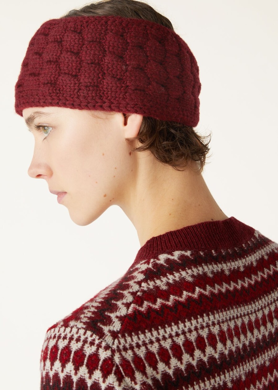 vallé baby cashmere weathering steel melange hoofdband