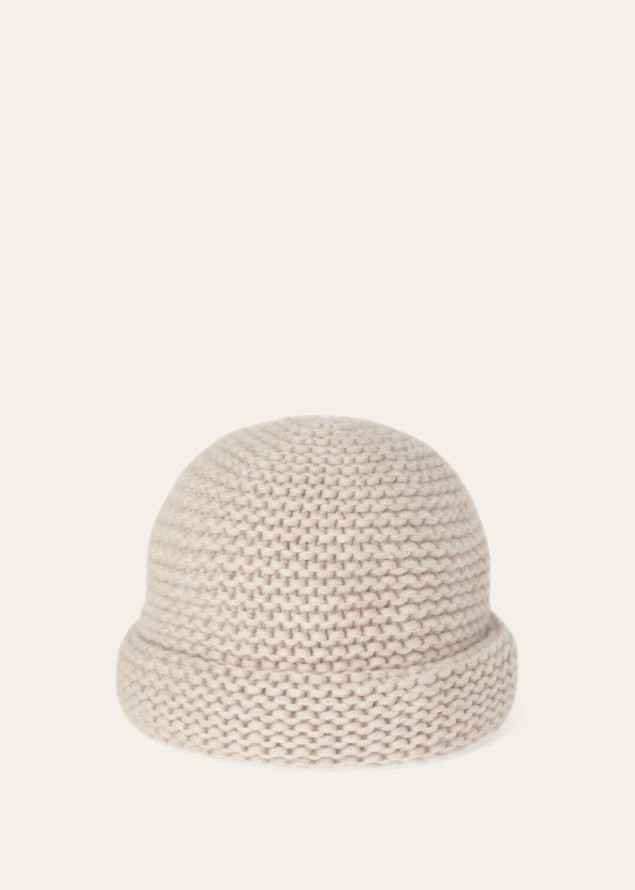 ashi beanie baby cashmere sesame sauce melange