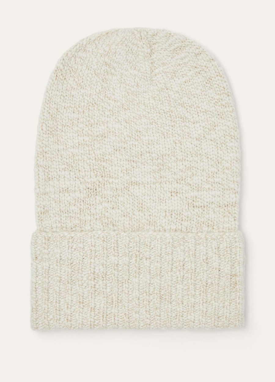 gnifetti beanie kasjmier nougatbiscuit melange