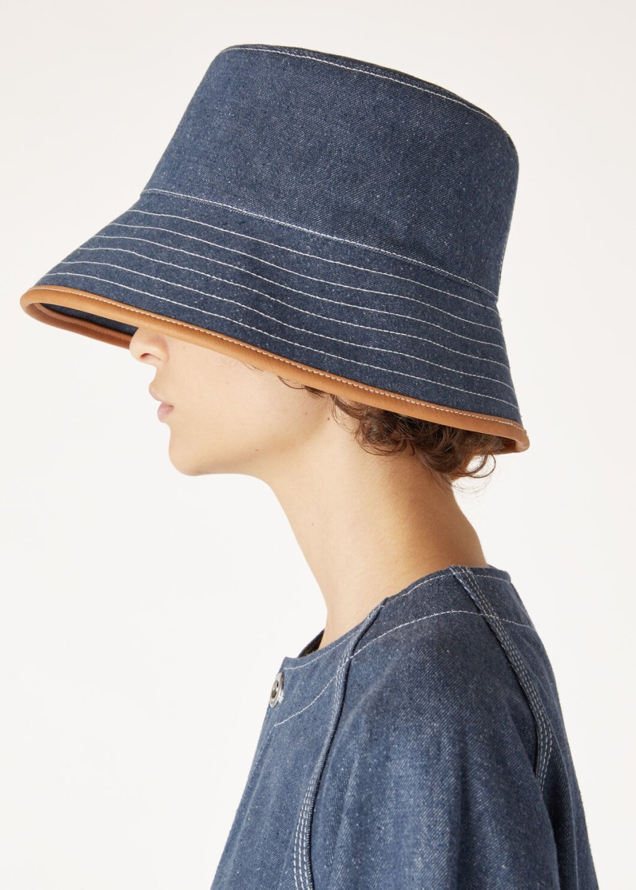 zita cotton surge blauwe hoed