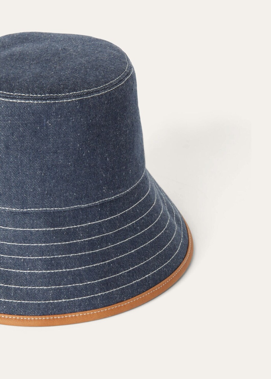 zita cotton surge blauwe hoed