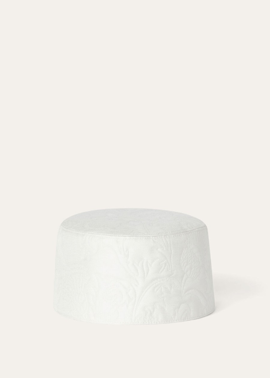 doris nougat zijden hoed