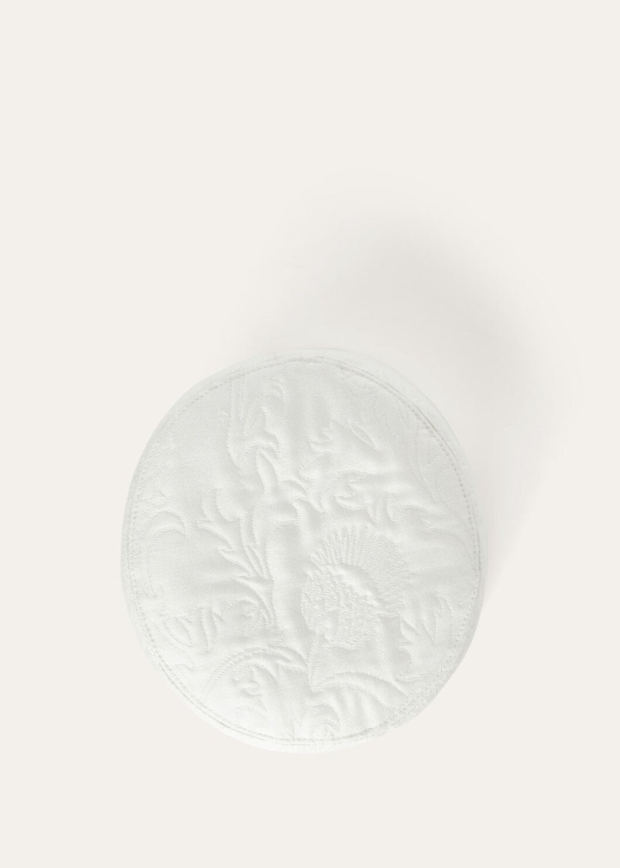 doris nougat zijden hoed