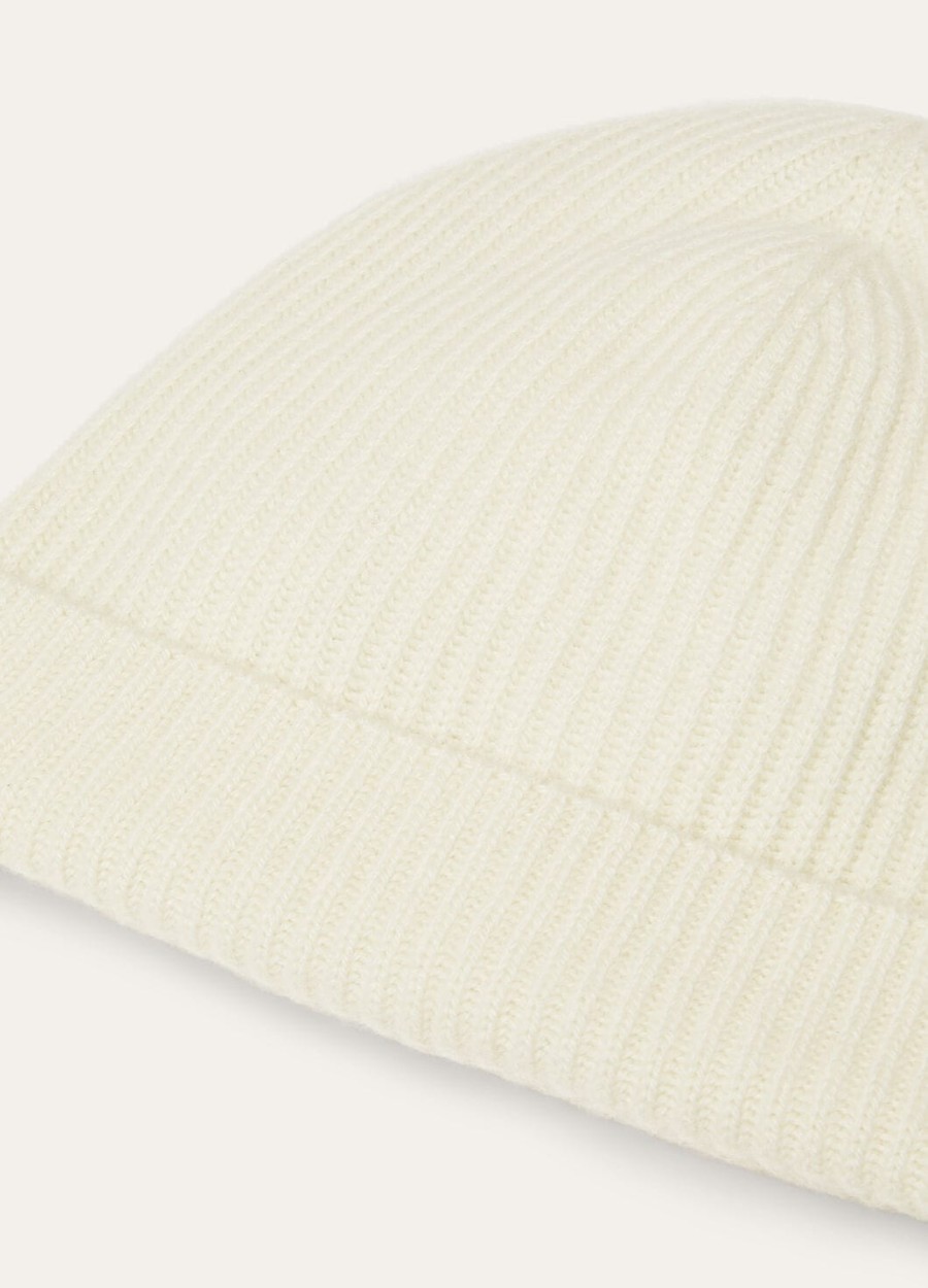 fobello beanie baby cashmere white snow