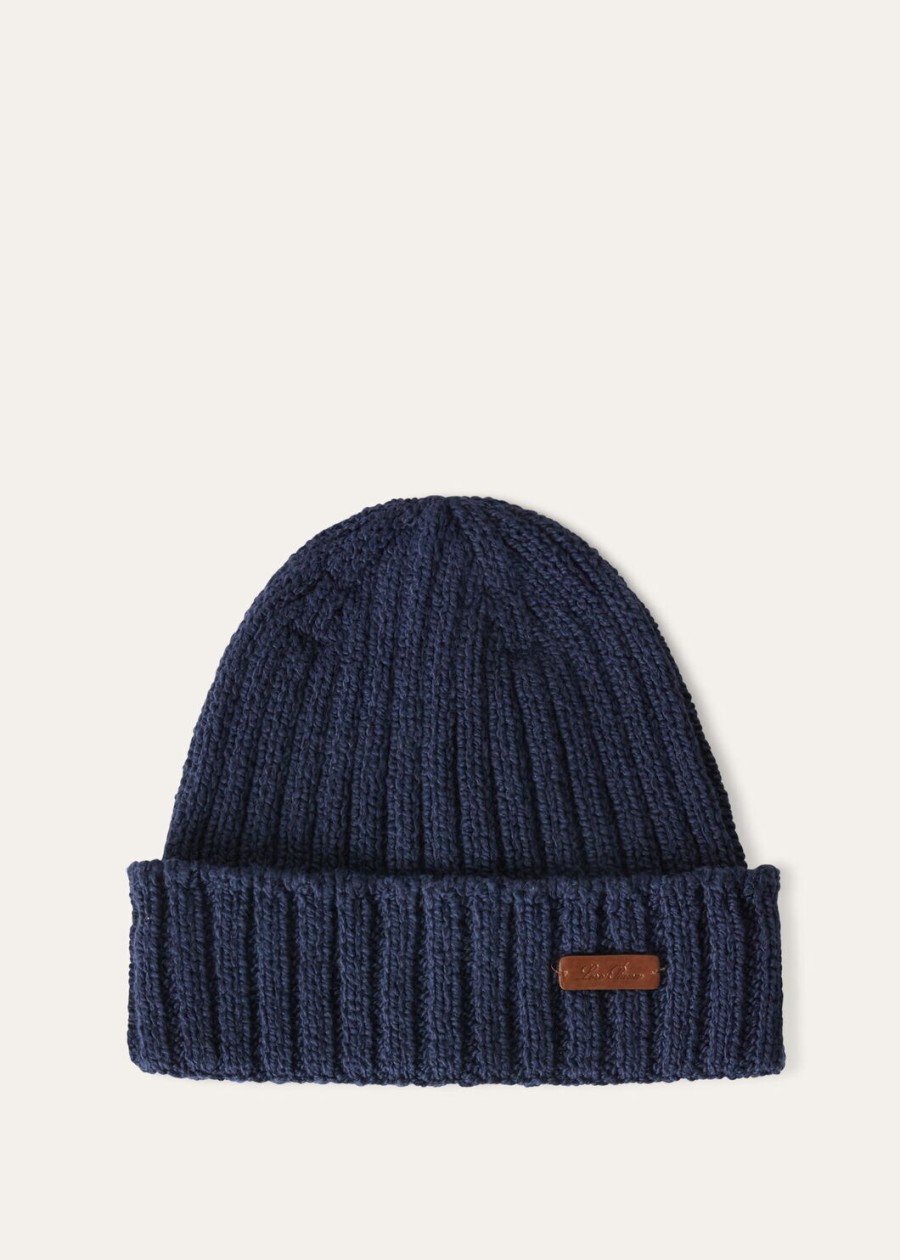 niseko beanie katoen donkere zee