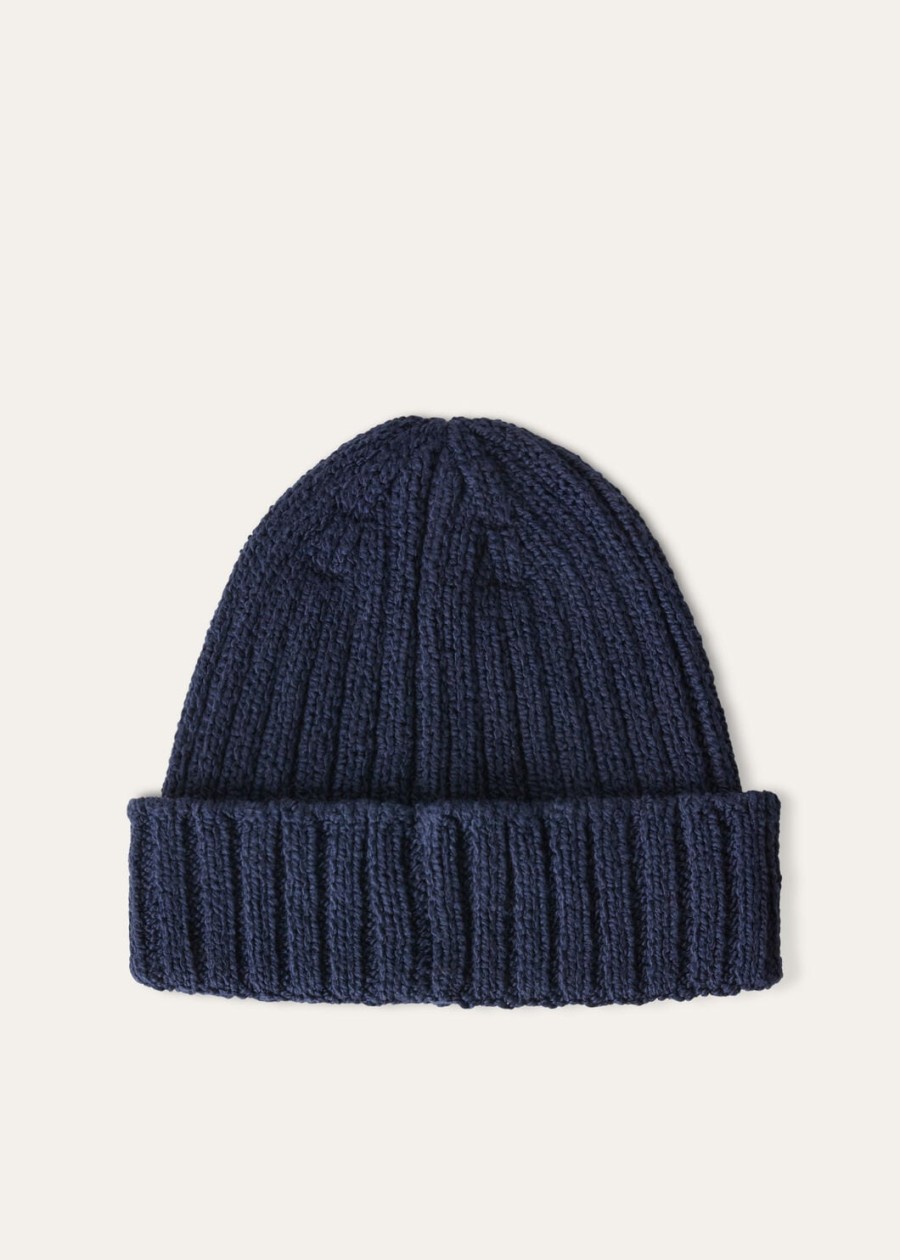 niseko beanie katoen donkere zee