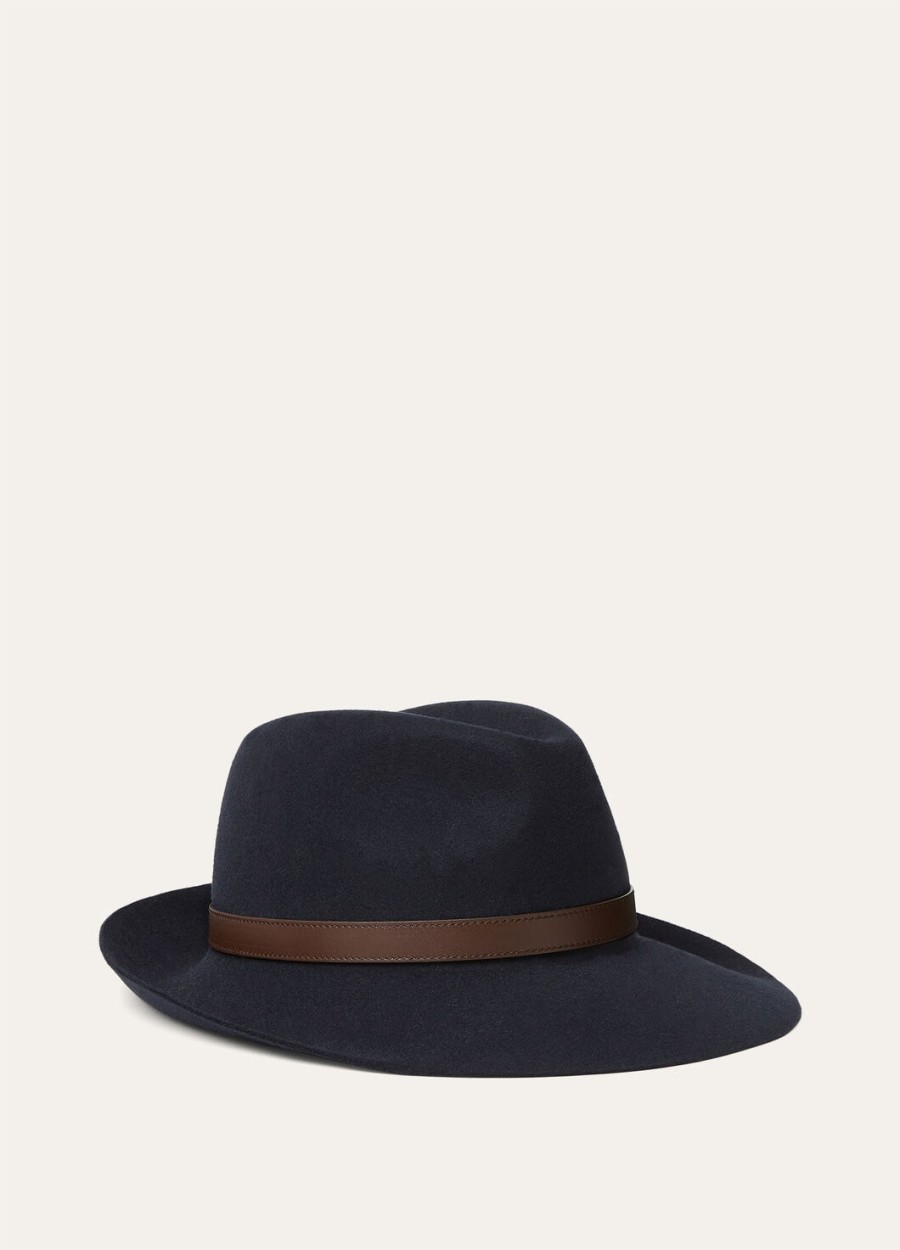 pier hat konijnenbont eclips blauw
