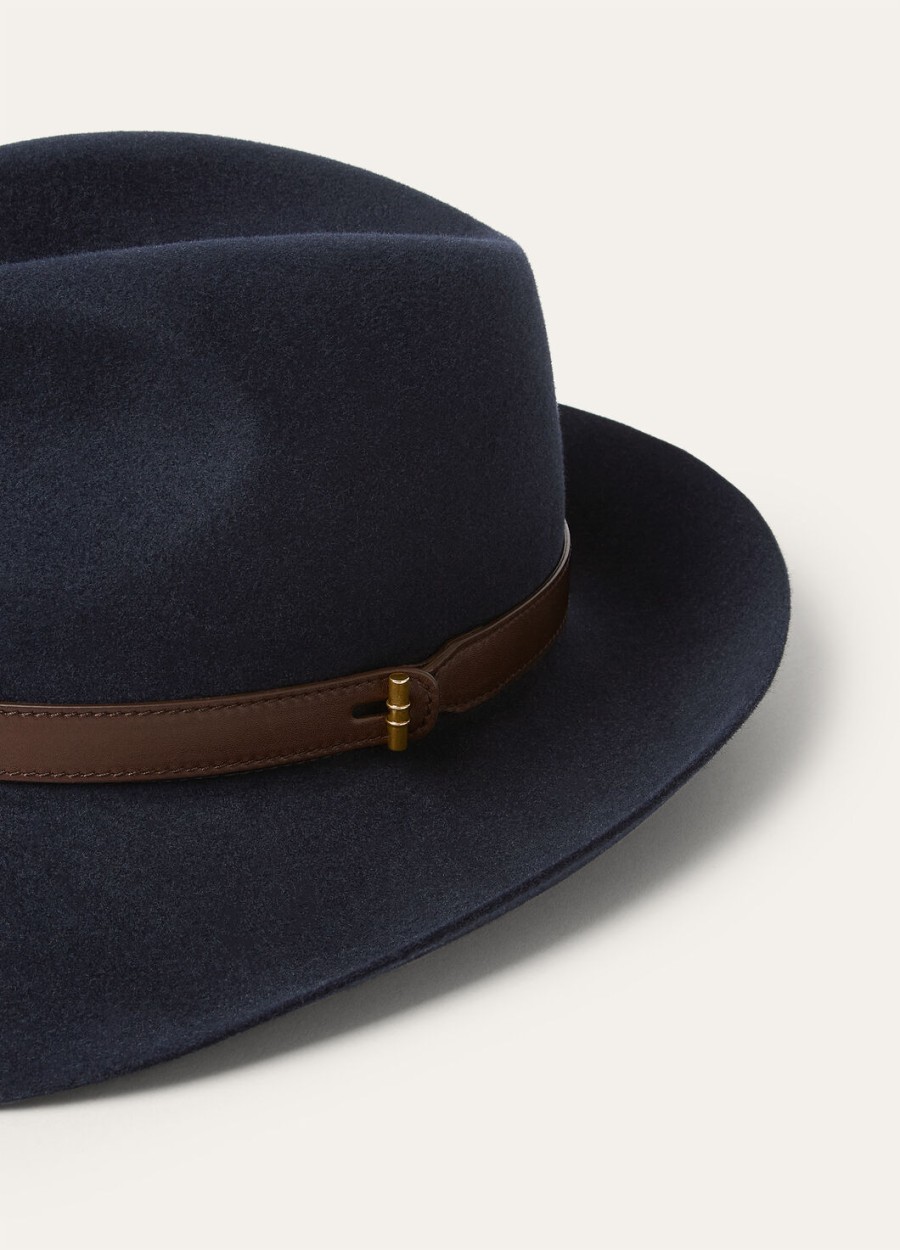 pier hat konijnenbont eclips blauw