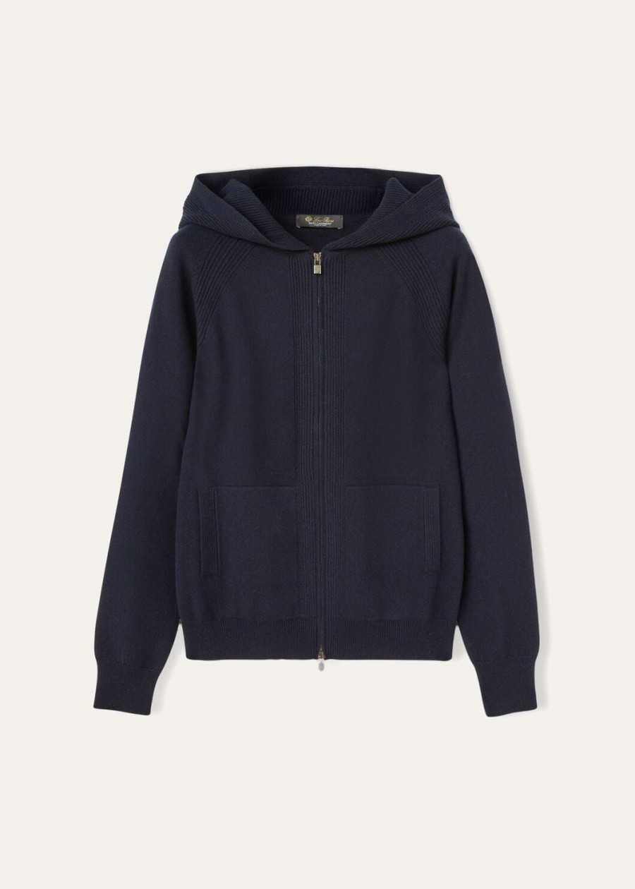 merano bomber baby cashmere marineblauw