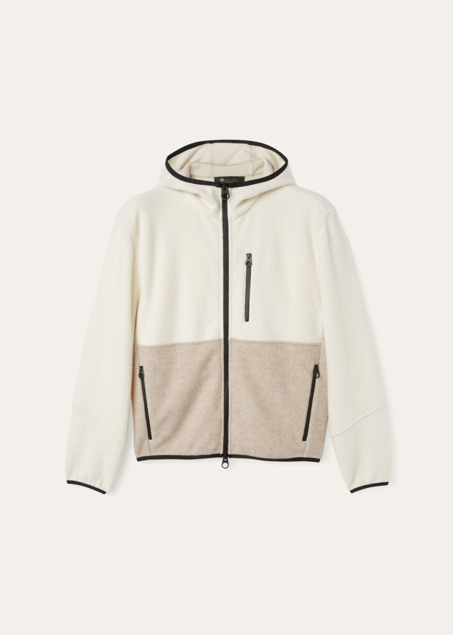terminillo kasjmier nougatkasha gemêleerde hoodie