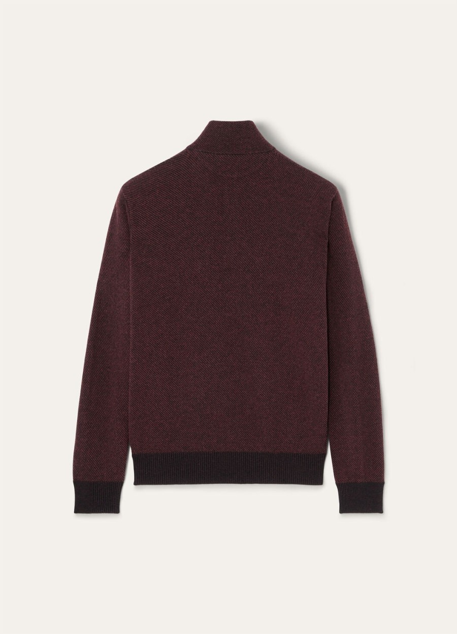 roadster mezzocollo cashmere brad honey-sweater